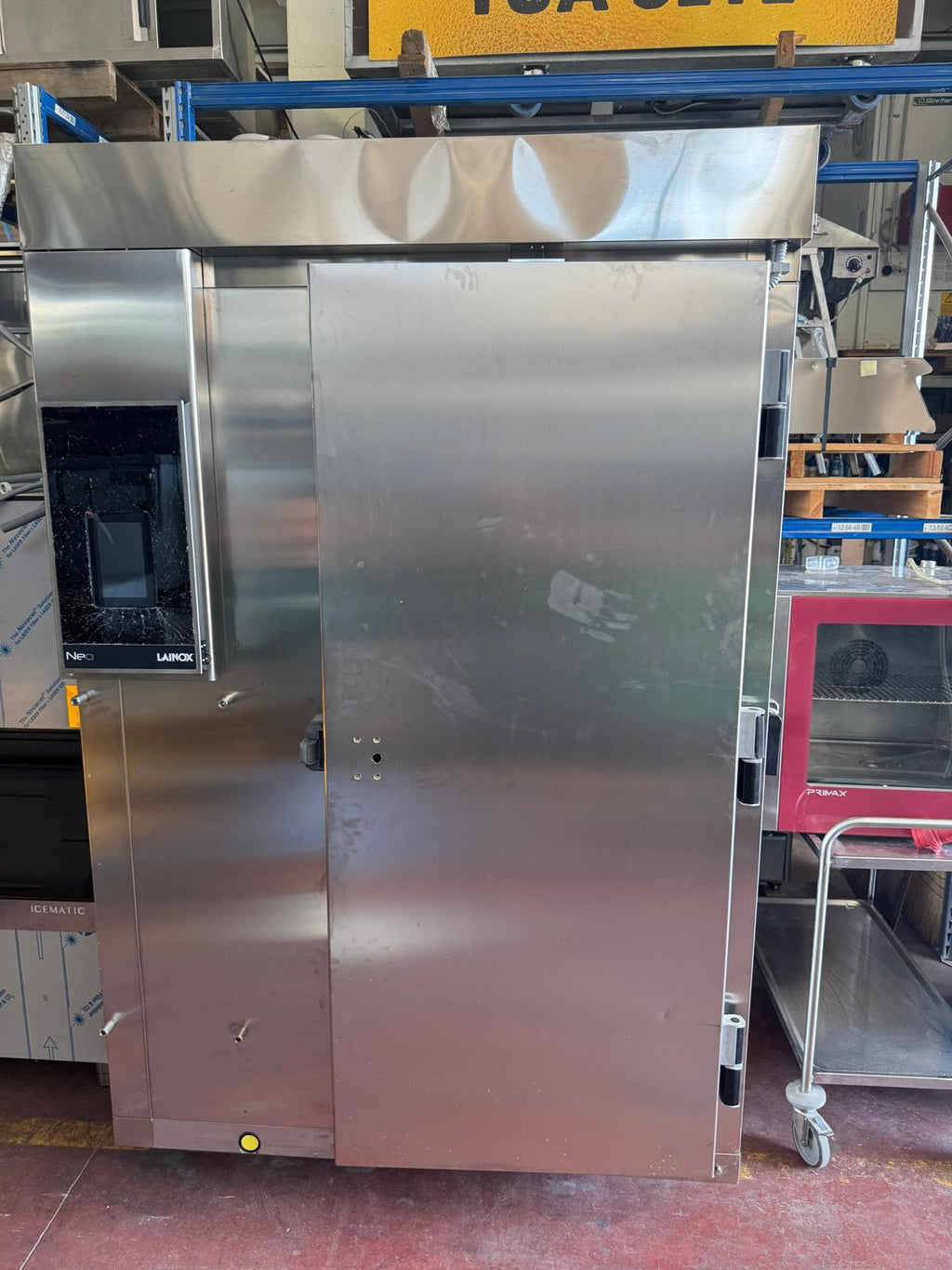Abbattitore multifunzione a carrello LAINOX 1 carrello GN 2/1 o 60x80